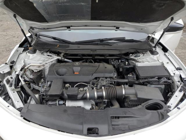 19UUB6F58MA010150 - 2021 ACURA TLX TECH A WHITE photo 11