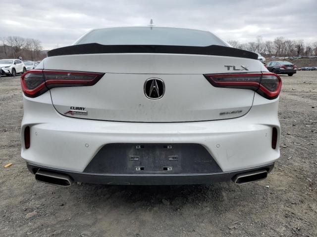 19UUB6F58MA010150 - 2021 ACURA TLX TECH A WHITE photo 6