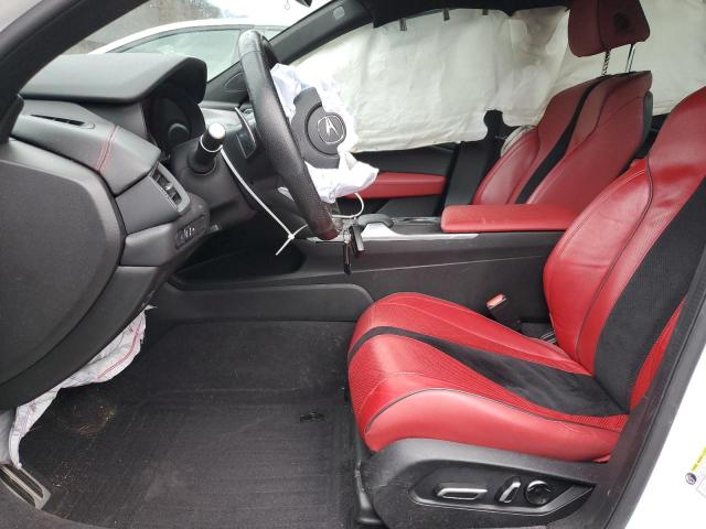 19UUB6F58MA010150 - 2021 ACURA TLX TECH A WHITE photo 7