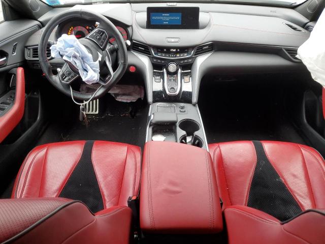 19UUB6F58MA010150 - 2021 ACURA TLX TECH A WHITE photo 8