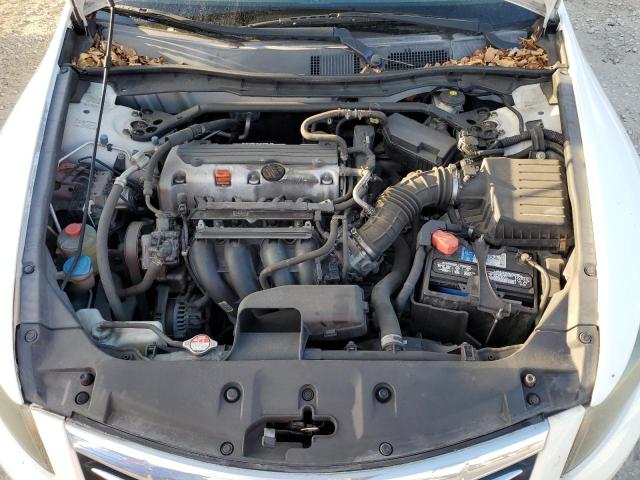 1HGCP2F75CA030782 - 2012 HONDA ACCORD EX WHITE photo 11