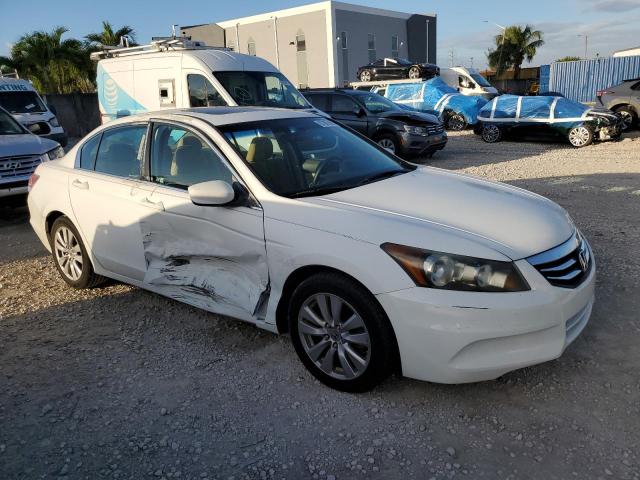 1HGCP2F75CA030782 - 2012 HONDA ACCORD EX WHITE photo 4