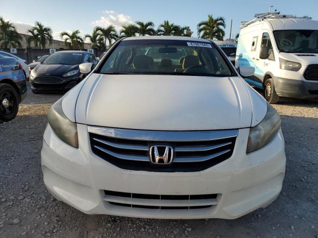1HGCP2F75CA030782 - 2012 HONDA ACCORD EX WHITE photo 5