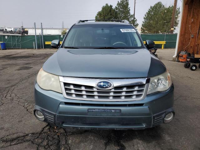 JF2SHAGC3BH733852 - 2011 SUBARU FORESTER TOURING 青色 照片 5