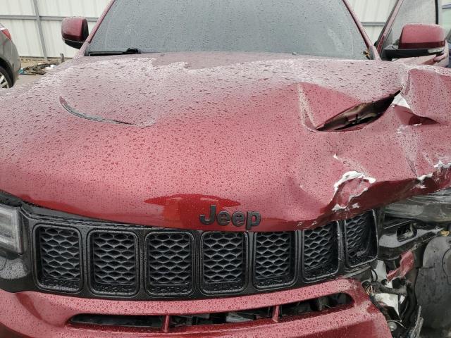 1C4RJFDJXMC715639 - 2021 JEEP GRAND CHER SRT-8 RED photo 12