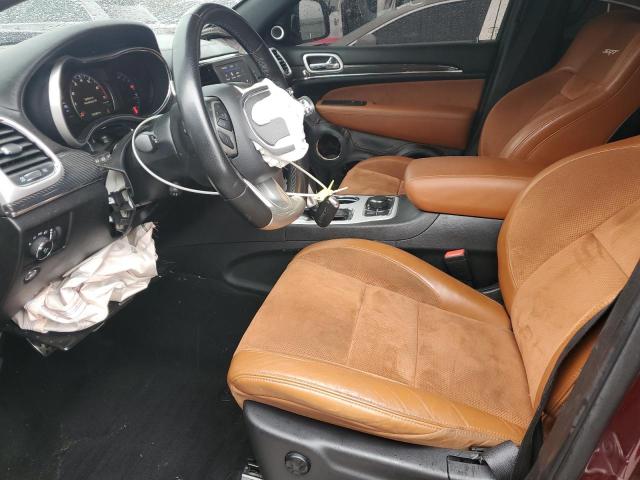 1C4RJFDJXMC715639 - 2021 JEEP GRAND CHER SRT-8 RED photo 7