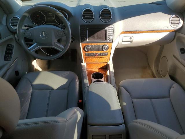 4JGBF71E19A456120 - 2009 MERCEDES-BENZ GL 450 4MATIC WHITE photo 8