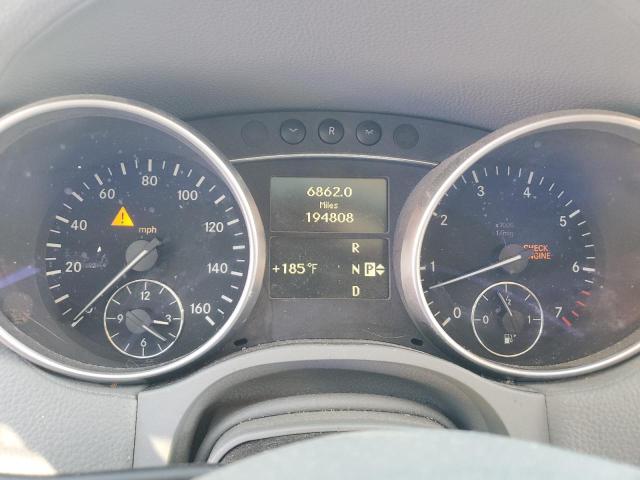 4JGBF71E19A456120 - 2009 MERCEDES-BENZ GL 450 4MATIC WHITE photo 9