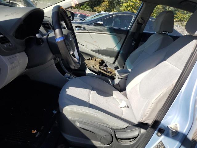 KMHCU5AE9CU020586 - 2012 HYUNDAI ACCENT GLS SILVER photo 7