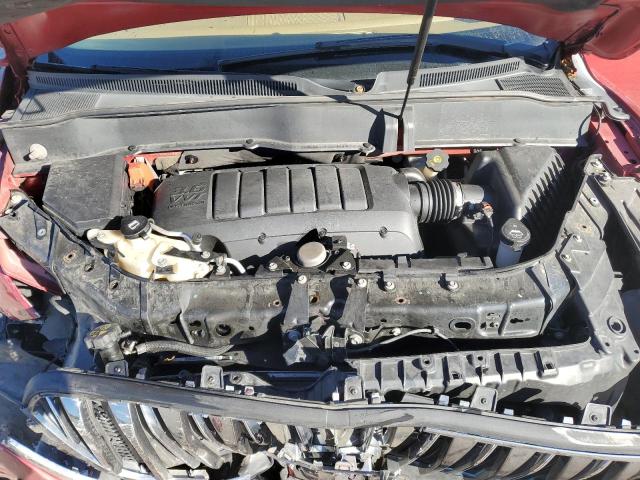 5GAKVBKD9EJ118461 - 2014 BUICK ENCLAVE RED photo 12