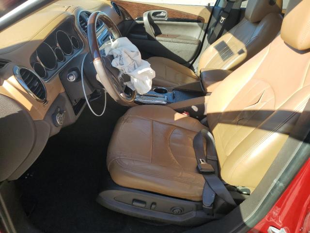 5GAKVBKD9EJ118461 - 2014 BUICK ENCLAVE RED photo 7