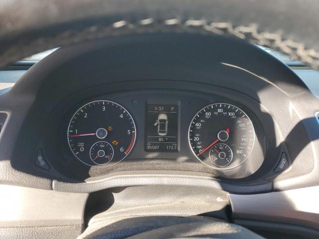 1VWBV7A33FC098151 - 2015 VOLKSWAGEN PASSAT SE WHITE photo 9