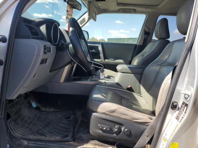 JTEZU5JR2D5050361 - 2013 TOYOTA 4RUNNER SR5 ვერცხლისფერი ფოტო 7