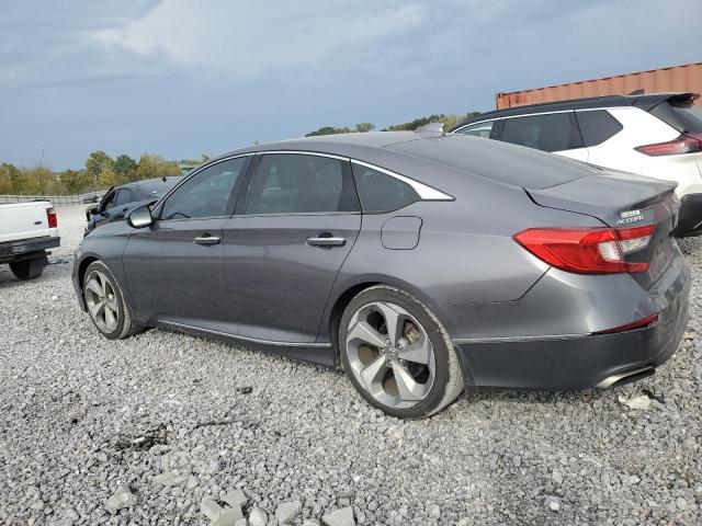 1HGCV2F94JA021172 - 2018 HONDA ACCORD TOURING GRAY photo 2