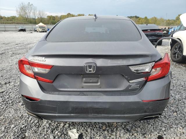 1HGCV2F94JA021172 - 2018 HONDA ACCORD TOURING GRAY photo 6