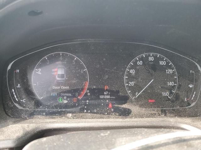 1HGCV2F94JA021172 - 2018 HONDA ACCORD TOURING GRAY photo 9