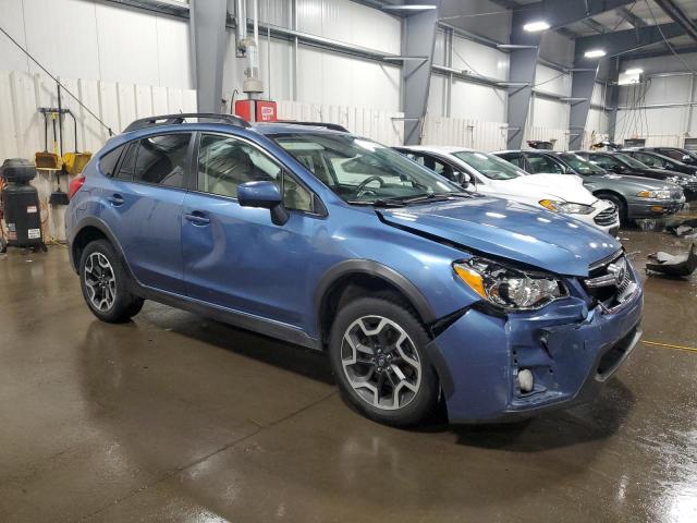JF2GPABC7H8227840 - 2017 SUBARU CROSSTREK PREMIUM BLUE photo 4