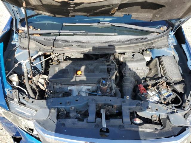 2HGFB2F85CH531855 - 2012 HONDA CIVIC EX BLUE photo 11