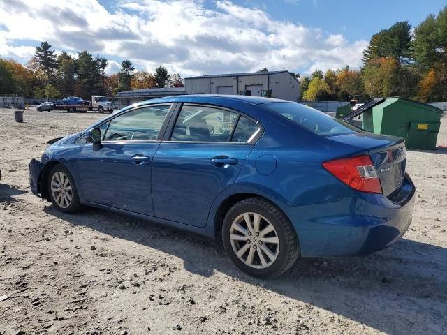 2HGFB2F85CH531855 - 2012 HONDA CIVIC EX BLUE photo 2