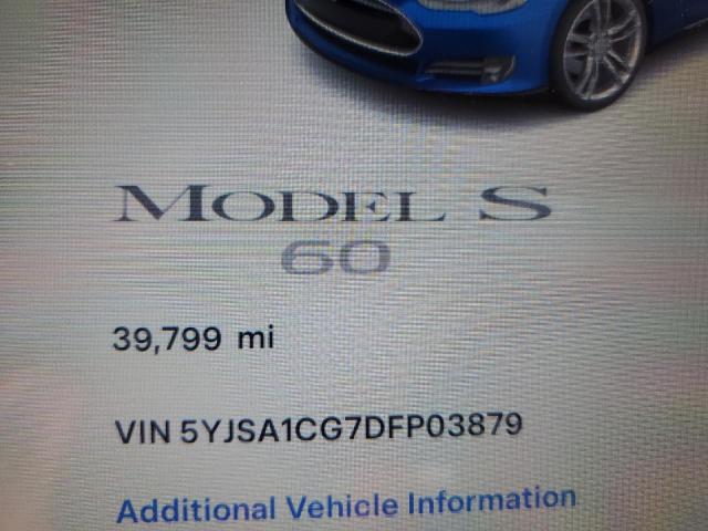 5YJSA1CG7DFP03879 - 2013 TESLA MODEL S Mavi foto 9