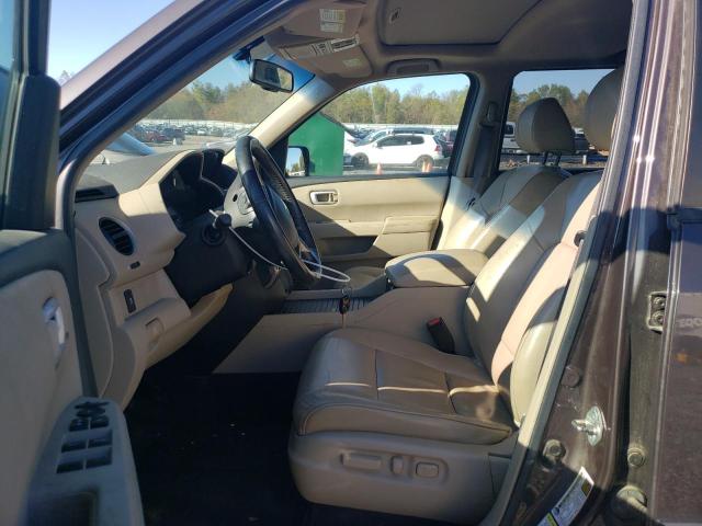 5FNYF4H52DB005118 - 2013 HONDA PILOT EXL ყავისფერი ფოტო 7