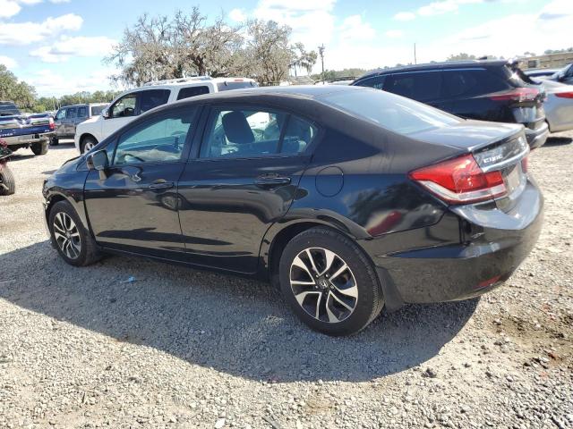 2HGFB2F87EH532377 - 2014 HONDA CIVIC EX BLACK photo 2