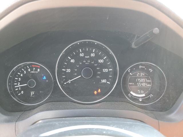 3CZRU6H71GM747172 - 2016 HONDA HR-V EXL BLACK photo 9