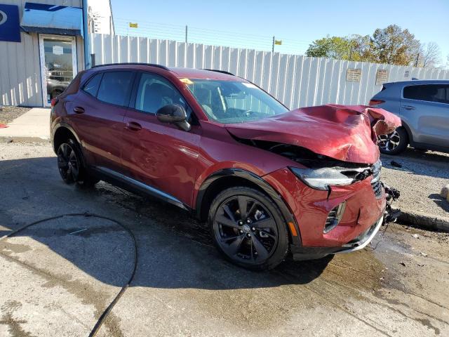 LRBFZPR46ND016409 - 2022 BUICK ENVISION ESSENCE 红色 照片 4