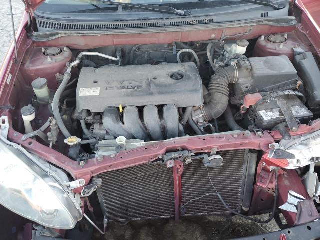 1NXBR32E86Z568521 - 2006 TOYOTA COROLLA CE 红色 照片 11