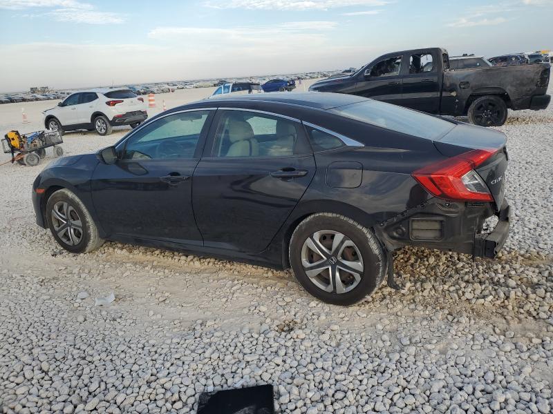 19XFC2F5XHE006889 - 2017 HONDA CIVIC LX BLACK photo 2