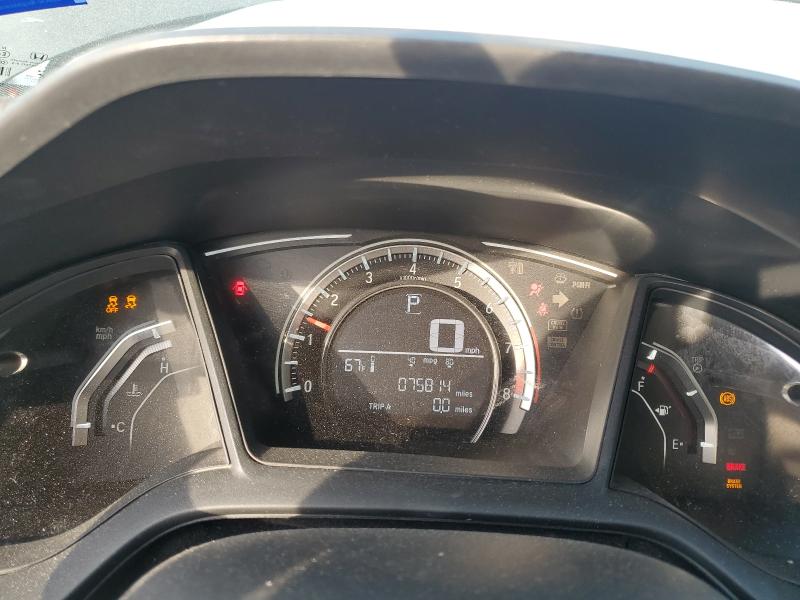 19XFC2F5XHE006889 - 2017 HONDA CIVIC LX BLACK photo 9