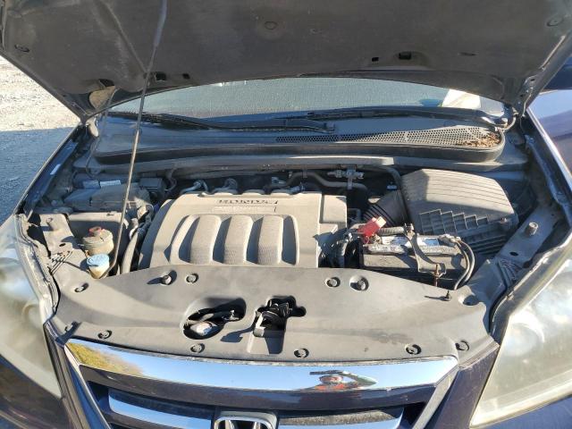 5FNRL38786B096746 - 2006 HONDA ODYSSEY EXL ლურჯი ფოტო 12