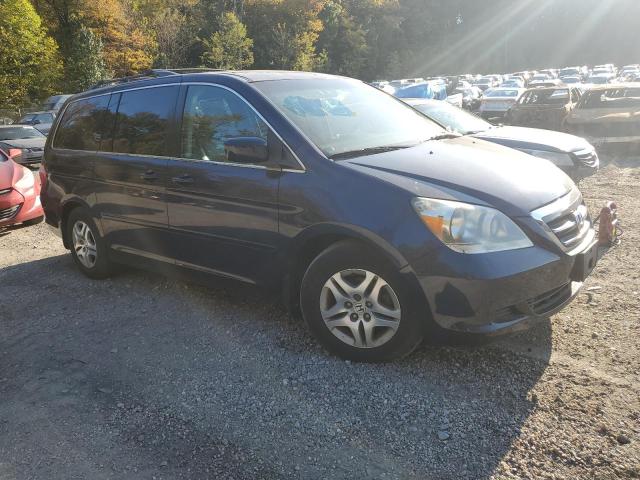 5FNRL38786B096746 - 2006 HONDA ODYSSEY EXL ლურჯი ფოტო 4