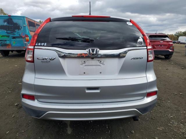 2HKRM4H54FH673792 - 2015 HONDA CR-V EX SILVER photo 6