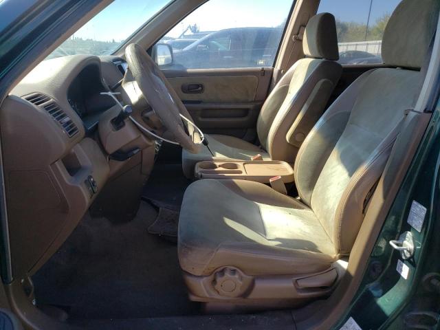 JHLRD78852C033935 - 2002 HONDA CR-V EX 绿色 照片 7