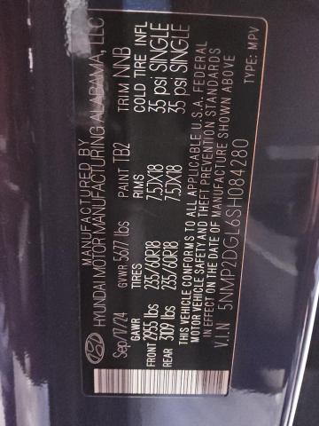 5NMP2DGL6SH084280 - 2025 HYUNDAI SANTA FE SEL 蓝色 照片 14