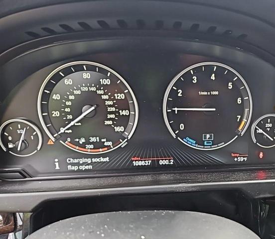 5UXKT0C5XG0S75536 - 2016 BMW X5 XDR40E BLACK photo 8