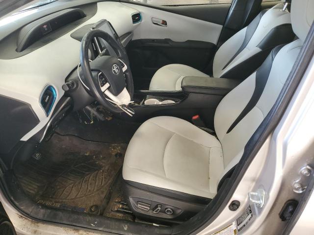 JTDKARFP8H3052467 - 2017 TOYOTA PRIUS PRIM ვერცხლისფერი ფოტო 7