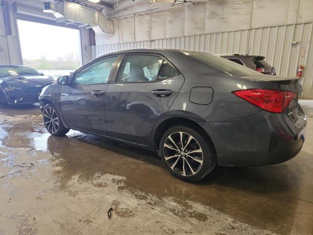 2T1BURHE2JC013437 - 2018 TOYOTA COROLLA L Graphite photo 2