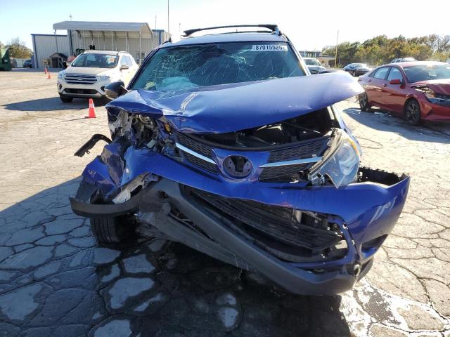 2T3ZFREV1FW207239 - 2015 TOYOTA RAV4 LE BLUE photo 5