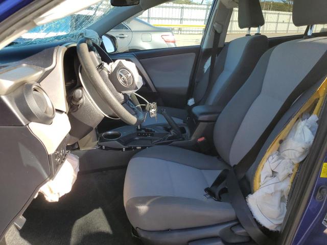 2T3ZFREV1FW207239 - 2015 TOYOTA RAV4 LE BLUE photo 7