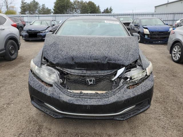 2HGFB2F58DH046486 - 2013 HONDA CIVIC LX შავი ფოტო 5