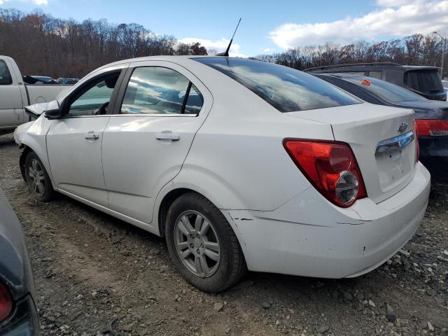 1G1JC5SH5C4136688 - 2012 CHEVROLET SONIC LT WHITE photo 2
