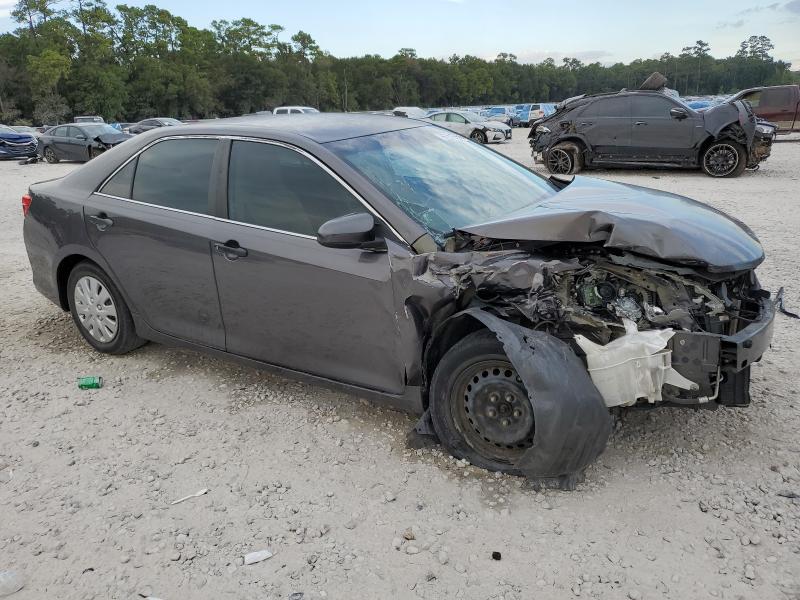 4T4BF1FK8DR305834 - 2013 TOYOTA CAMRY L GRAY photo 4