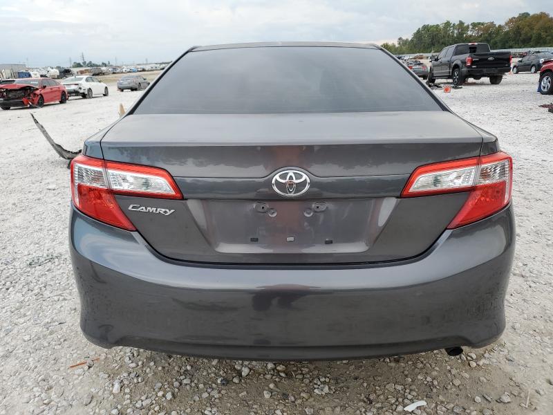 4T4BF1FK8DR305834 - 2013 TOYOTA CAMRY L GRAY photo 6