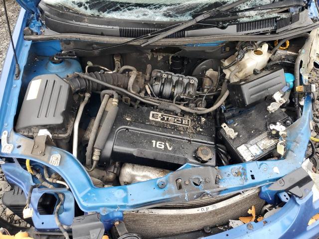 KL1TD66637B752040 - 2007 CHEVROLET AVEO BASE Mavi foto 11