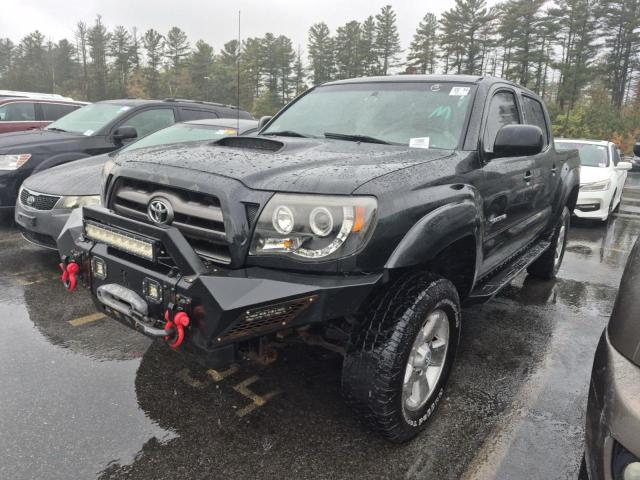 3TMLU42N19M022844 - 2009 TOYOTA TACOMA DOUBLE CAB BLACK photo 2