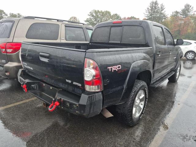 3TMLU42N19M022844 - 2009 TOYOTA TACOMA DOUBLE CAB BLACK photo 4
