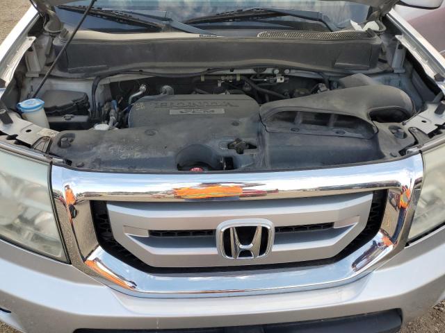 5FNYF48569B032782 - 2009 HONDA PILOT EXL SILVER photo 12