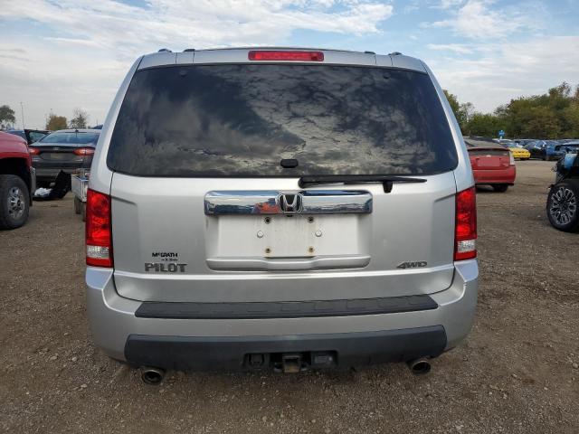 5FNYF48569B032782 - 2009 HONDA PILOT EXL SILVER photo 6